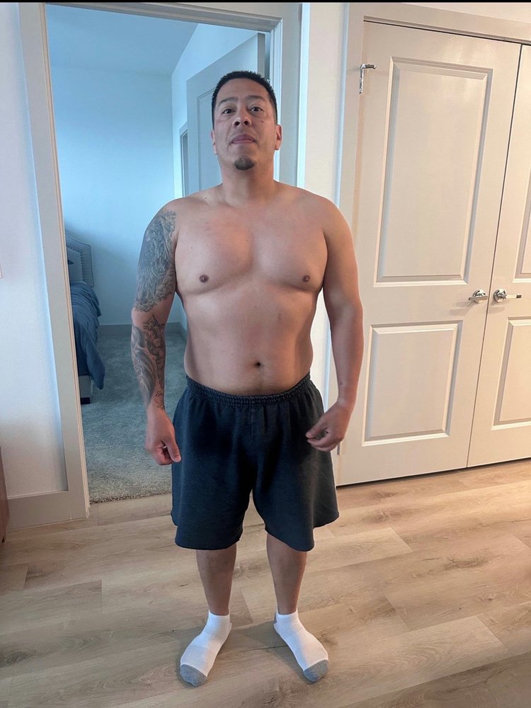 Client after coaching