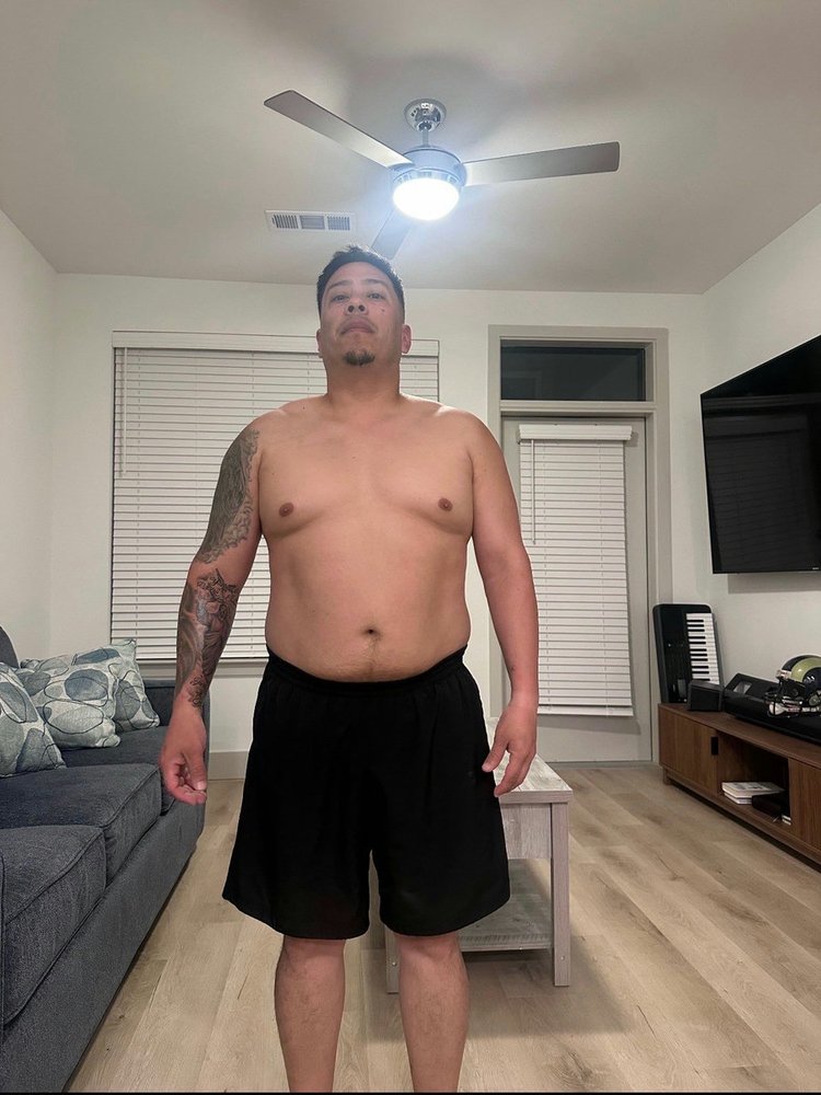 Client before coaching